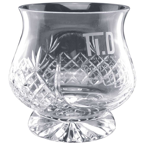 Picture of Lindisfarne Saint Finan Crystal Vase 160mm