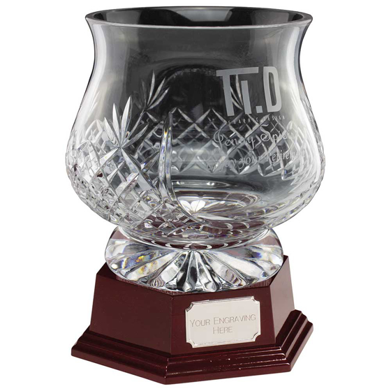 Picture of Lindisfarne Saint Finan Crystal Vase 220mm