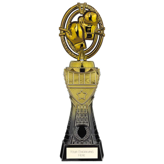 Picture of Maverick Heavyweight Boxing Award Black & Gold 250mm