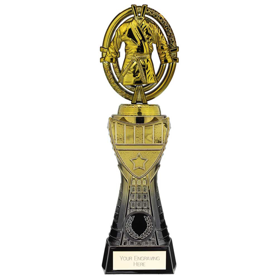 Picture of Maverick Heavyweight Martial Arts Award Black & Gold 250mm