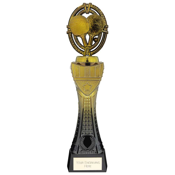 Picture of Maverick Heavyweight Table Tennis Award Black & Gold 290mm