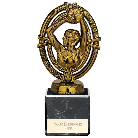 Picture of Maverick Legend Netball Award Fusion Gold 150mm