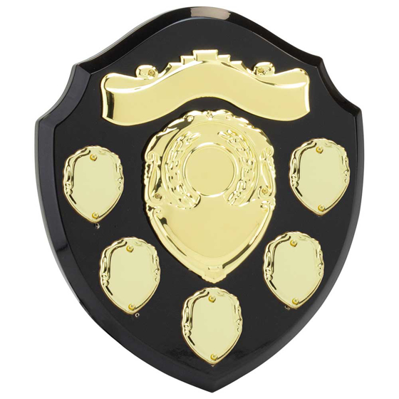 Picture of Mountbatten Annual Shield Black & Gold 5yr 205mm