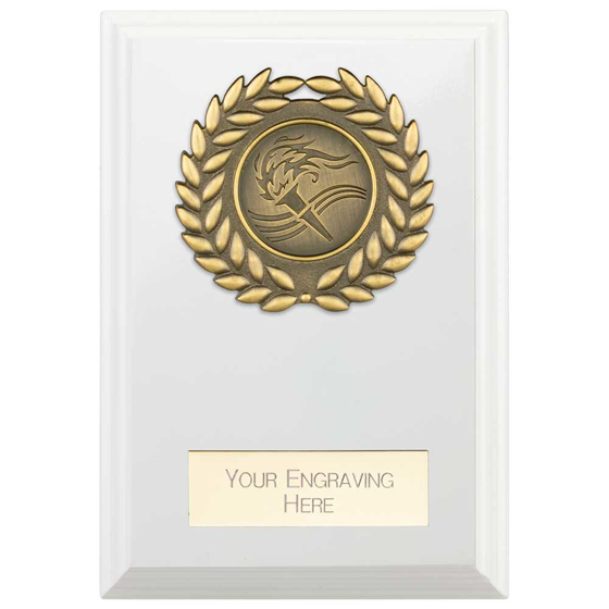 Picture of Reward Wreath Plaque Arctic White 100x75mm