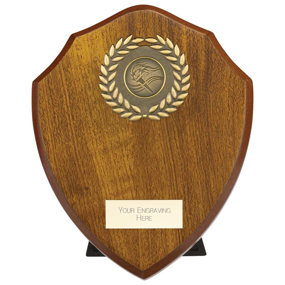 Picture of Reward Wreath Shield Walnut 175mm