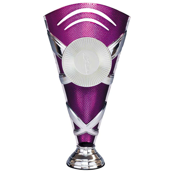 Picture of X Factors Multisport Cup Silver & Purple 215mm