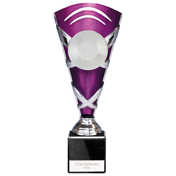 Picture of X Factors Multisport Cup Silver & Purple 235mm