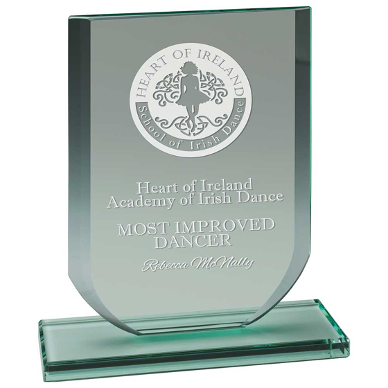 Picture of Zenith Jade Glass Award 170mm