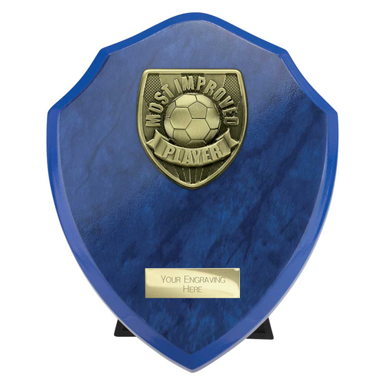 Picture of Cobra Shield Most Improved Player Award Azure Blue 175mm