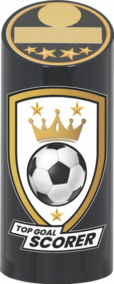 Picture of Nova Slice Top Goal Scorer Award in Black 6" (155mm)