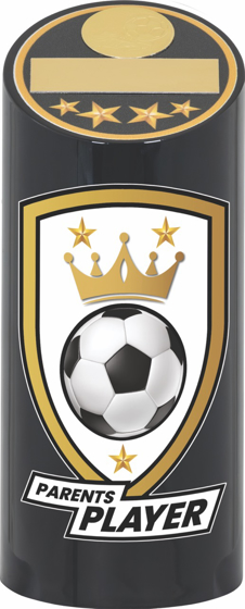 Picture of Nova Slice Parents Player Award in Black 6" (155mm)